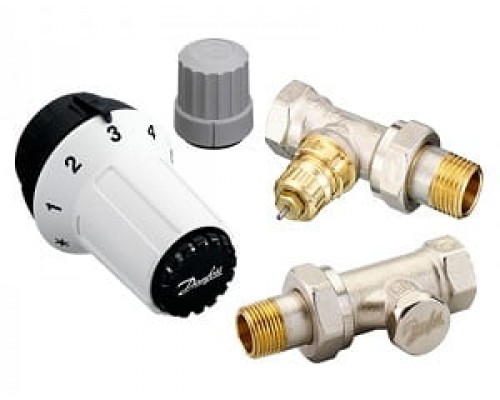 Радиаторный комплект Danfoss RA-FN+RAS-C+RLV-S