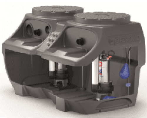 Канализационная насосная станция (КНС) Pedrollo SAR 550 BCm 10/50 - 15/50